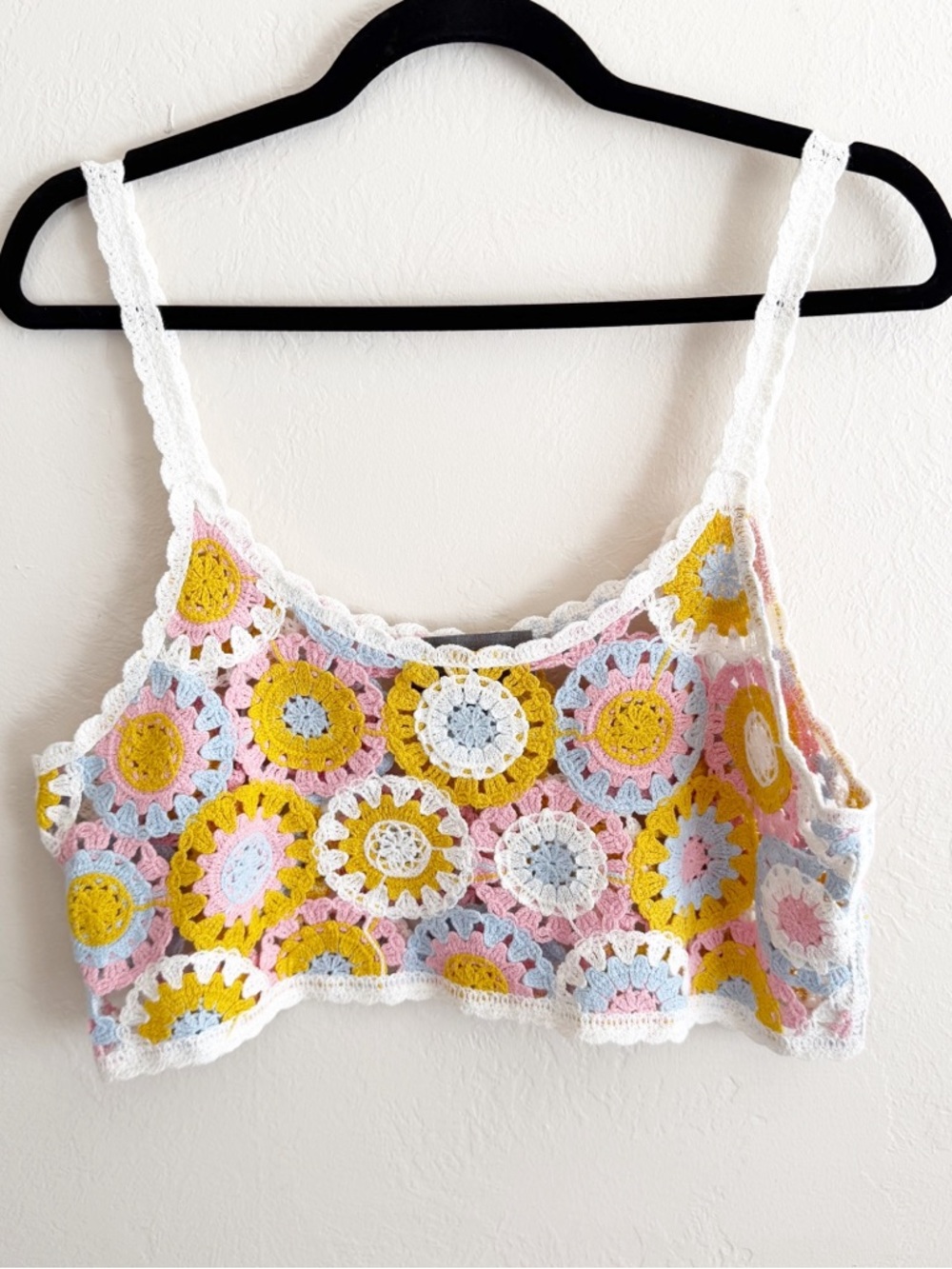 Anthropologie Sunday In Brooklyn  Crochet Two-Piece Tank & Shorts Set M/L - Picture 6 of 10